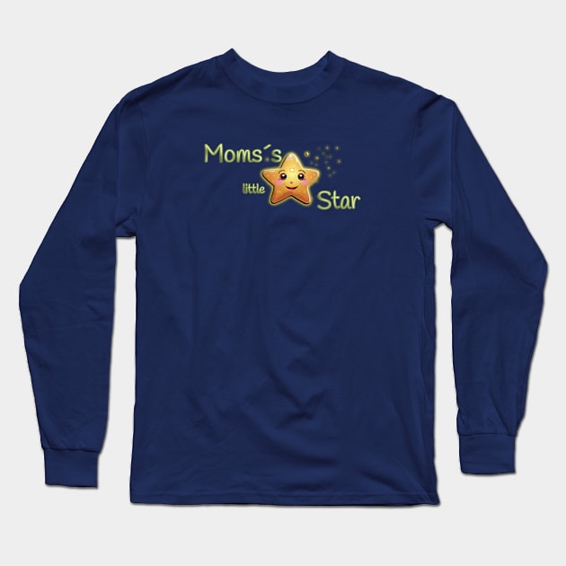 Moms´s little Star Long Sleeve T-Shirt by Cavaleyn Designs